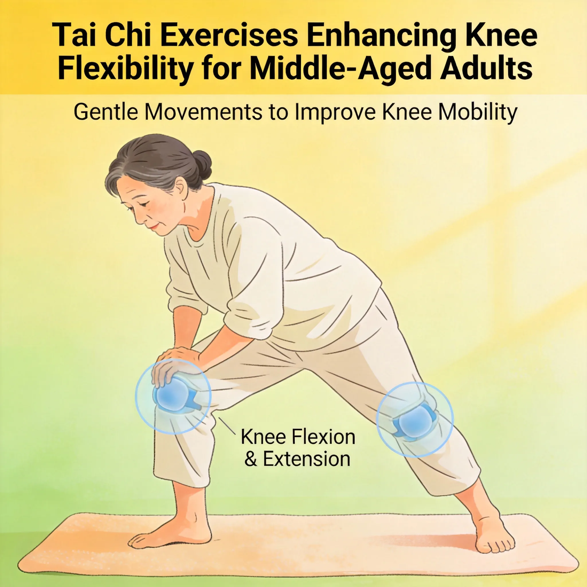 Tai Chi for knee joint flexibility