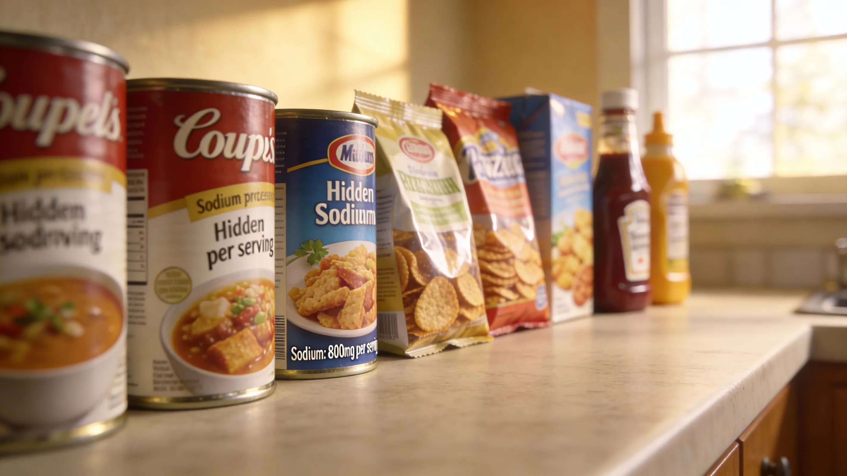 10 High-Sodium Foods Hypertension Patients Must Avoid | Shocking Salt Trap Alert