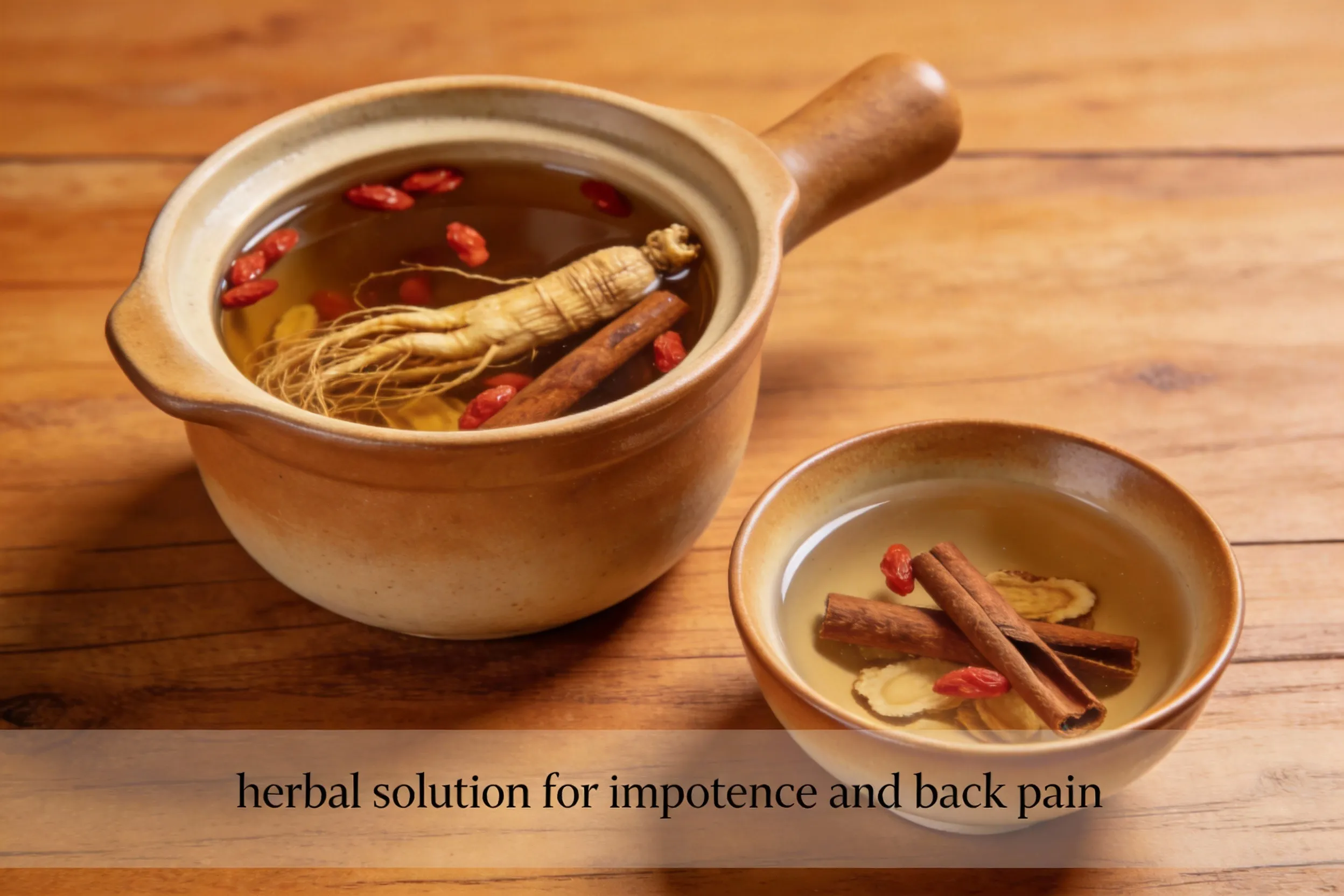 Treating Impotence with The Kidney-Strengthening Ke Ci Decoction