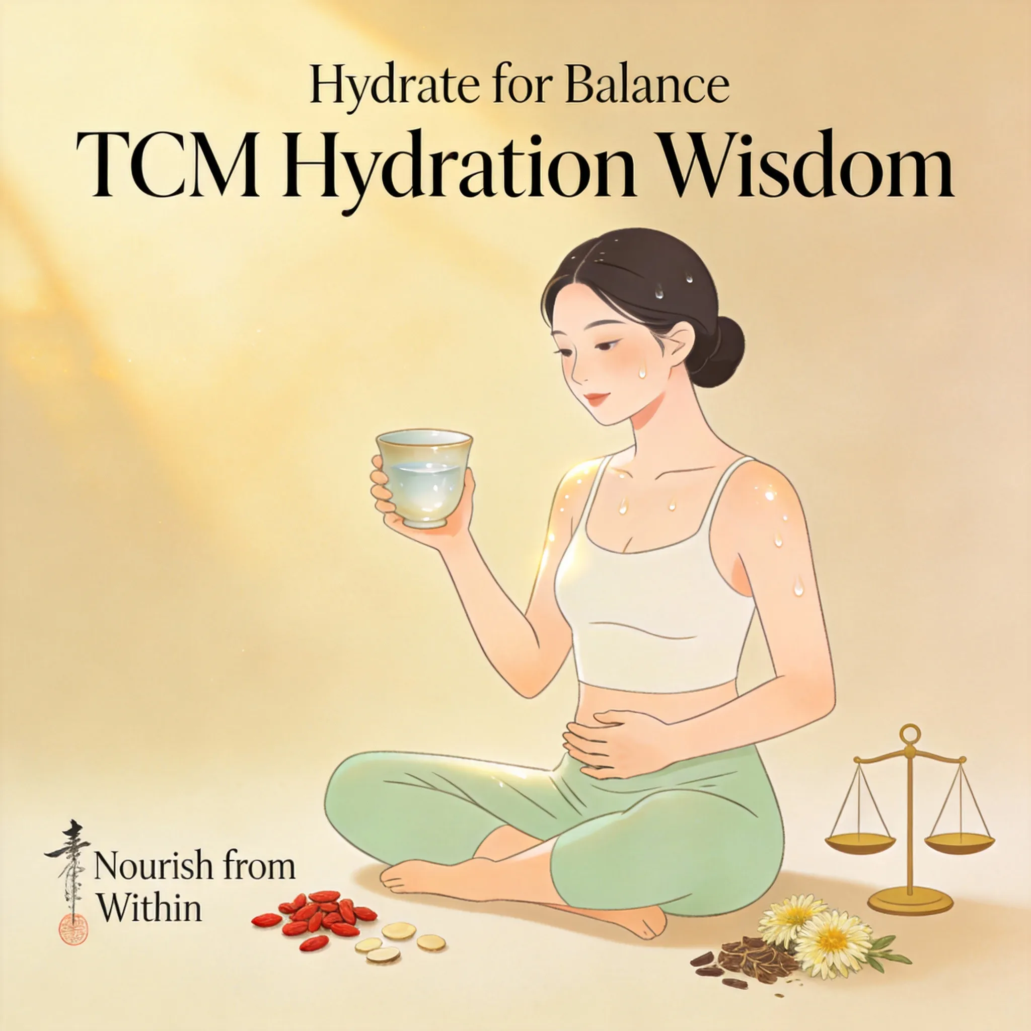 Hydrated skin glowing with health