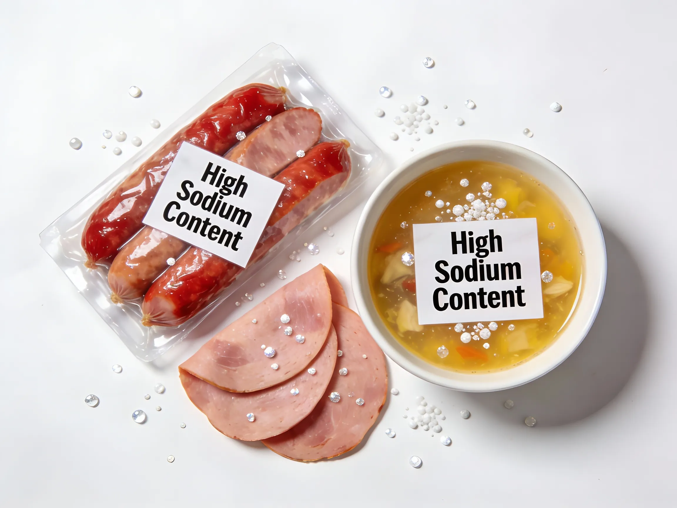 processed food high sodium for blood pressure risk