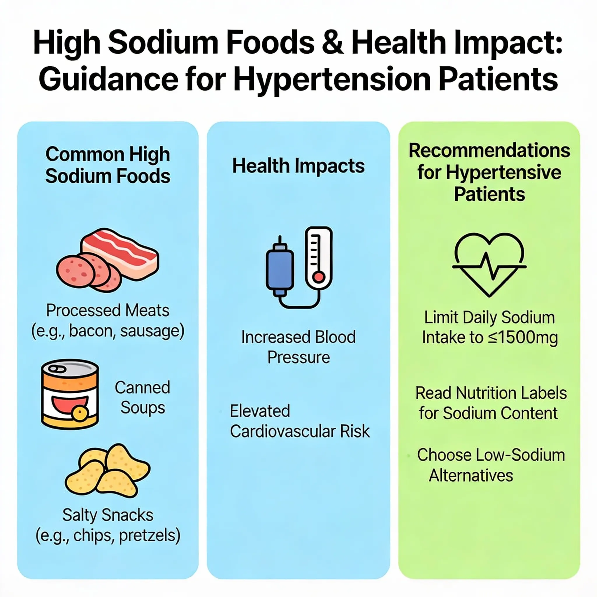 10 Hidden High-Sodium Foods Hypertension Patients Must Avoid | Discover the Culprits Behind Your Rising Blood Pressure