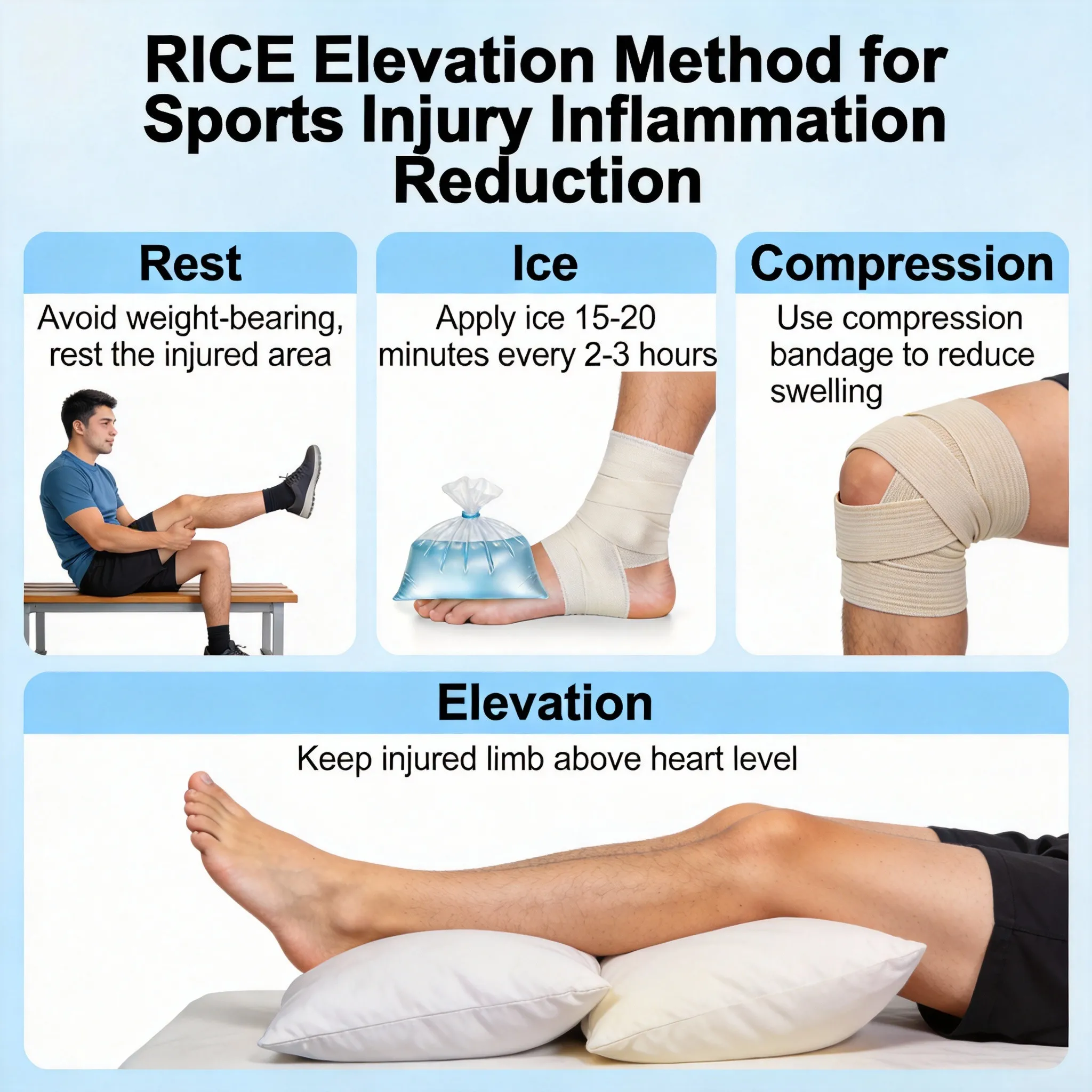 Elevation method in RICE principle
