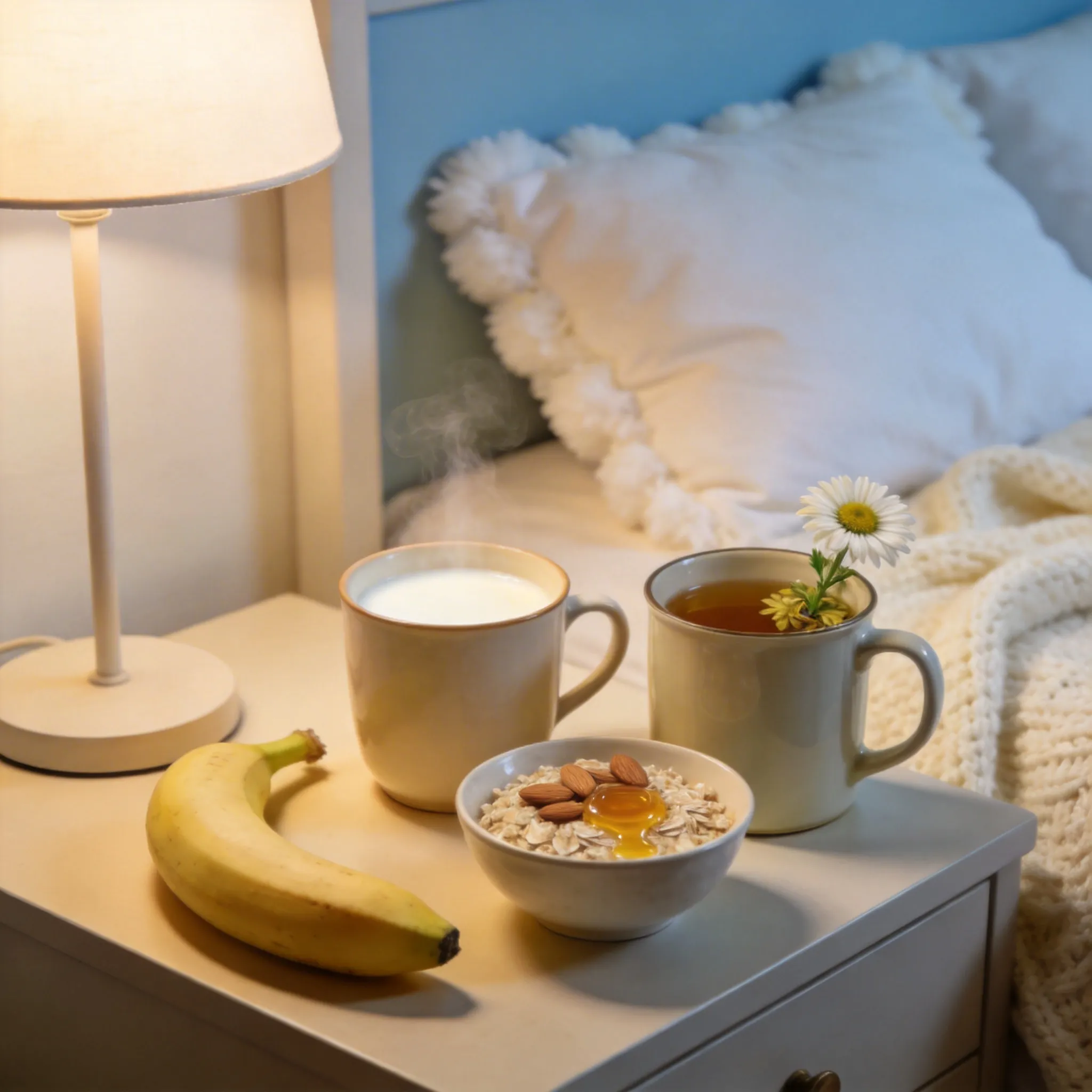 sleep-promoting foods - TCM wellness visual