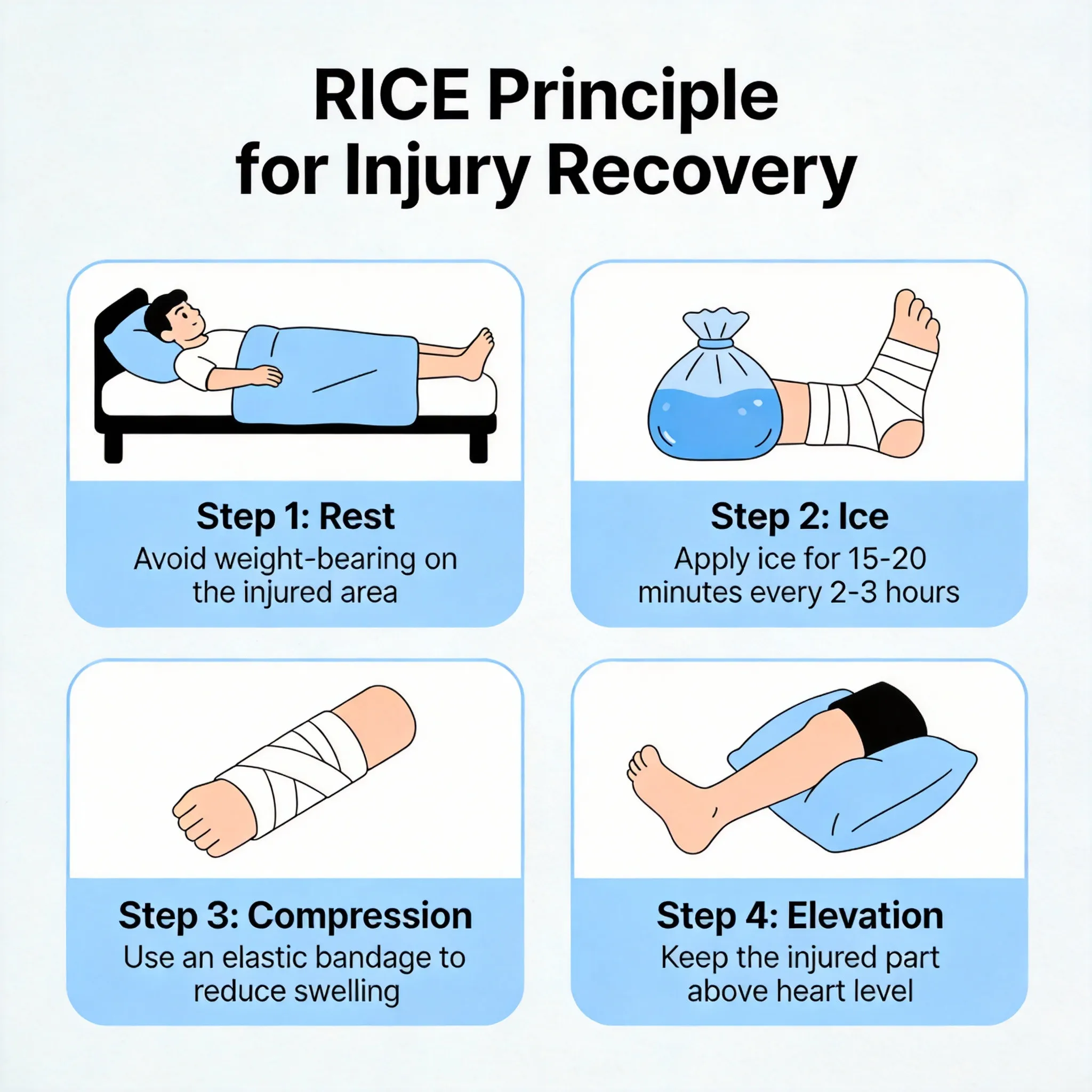 Swift RICE Principle for Sports Injuries: Essential Tips + 4 Easy Steps
