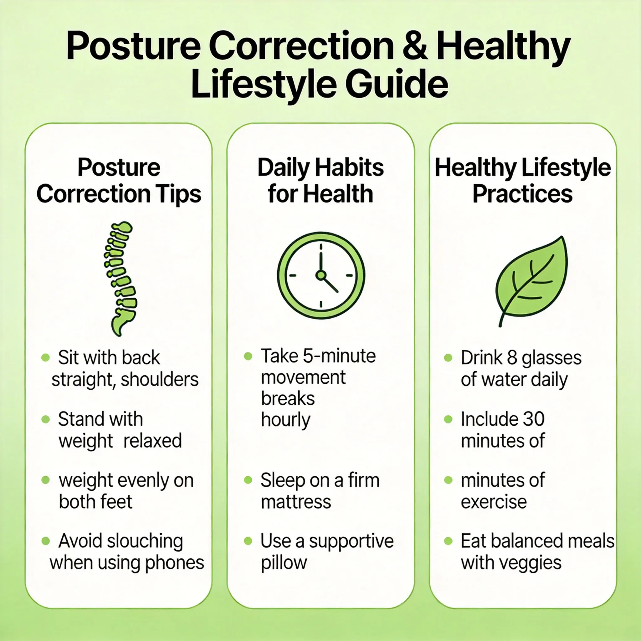 5 Easy Posture Habits to Build Daily | Feel Stronger in Just 7 Days