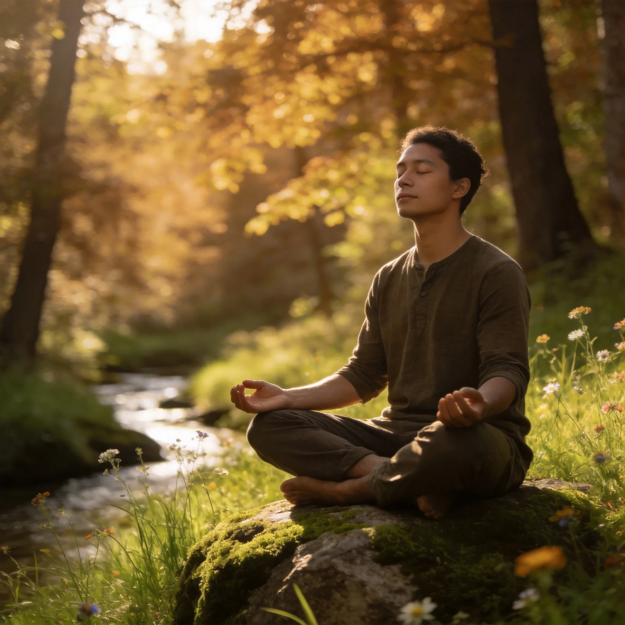 Meditation audio - TCM wellness visual