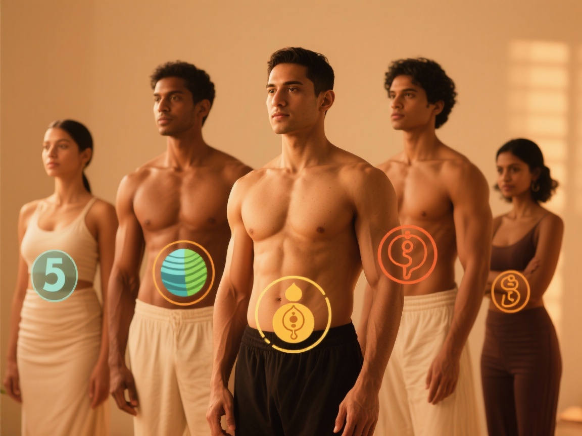 Five Elements Ayurveda Doshas, TCM Five Elements and Ayurvedic Doshas Comparison