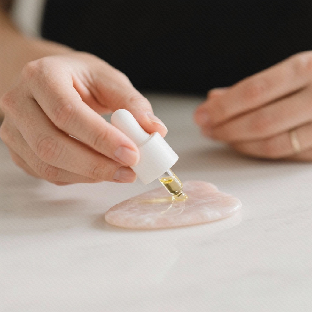 facial gua sha, facial gua sha for lymphatic drainage beauty