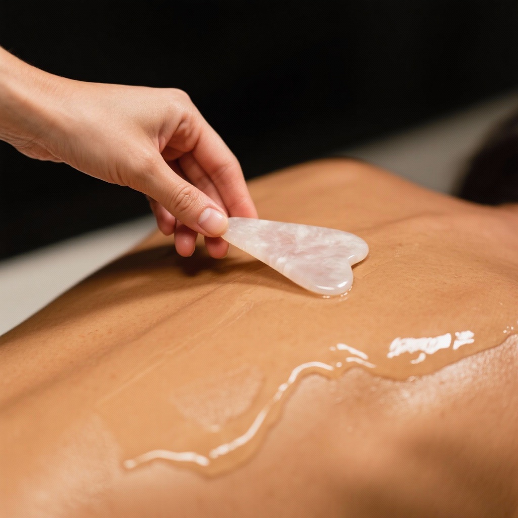 low back pain gua sha
