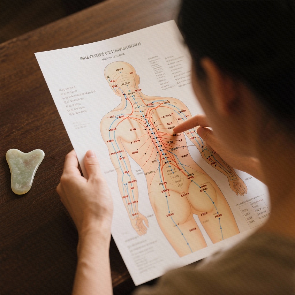 low back pain gua sha