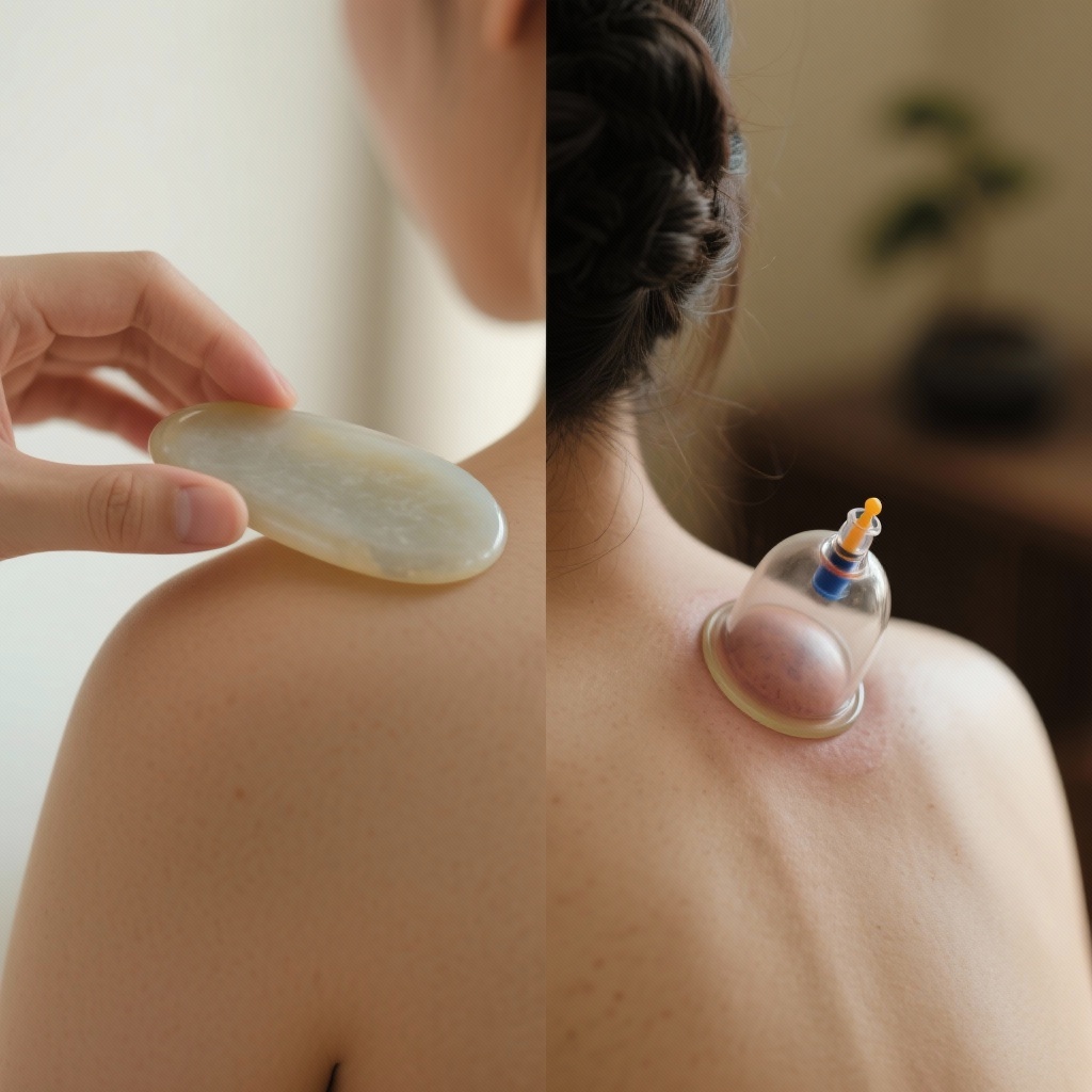 Gua Sha vs Cupping, a comparison of tools and techniques