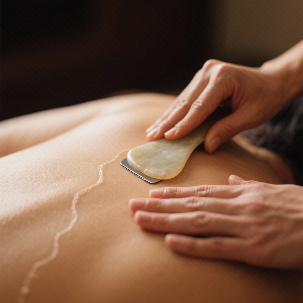 Tuina massage vs Gua sha, comparing therapeutic applications
