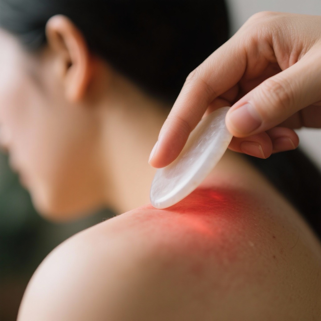 Gua Sha for Pain Management, improving blood flow and circulation