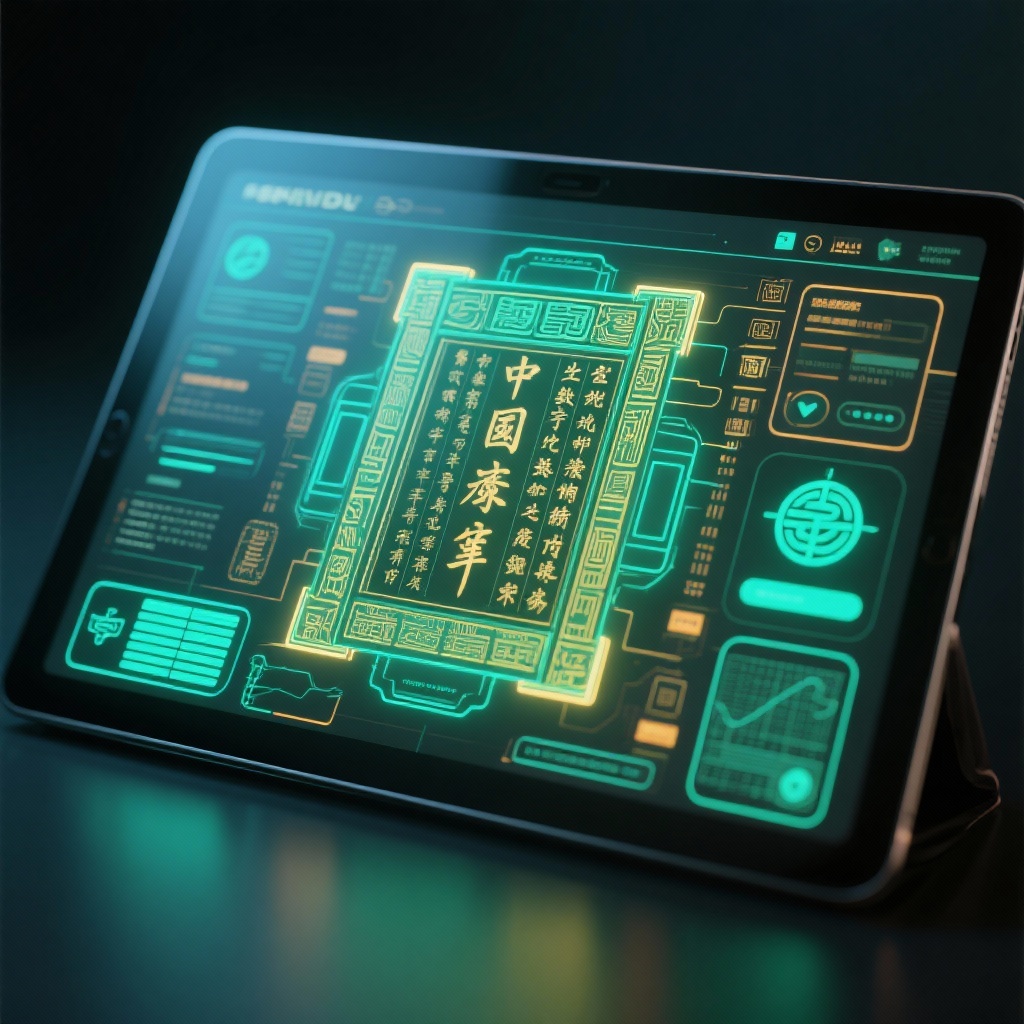 Digital health tools for Gua Sha showing data analytics and wearable device connectivity