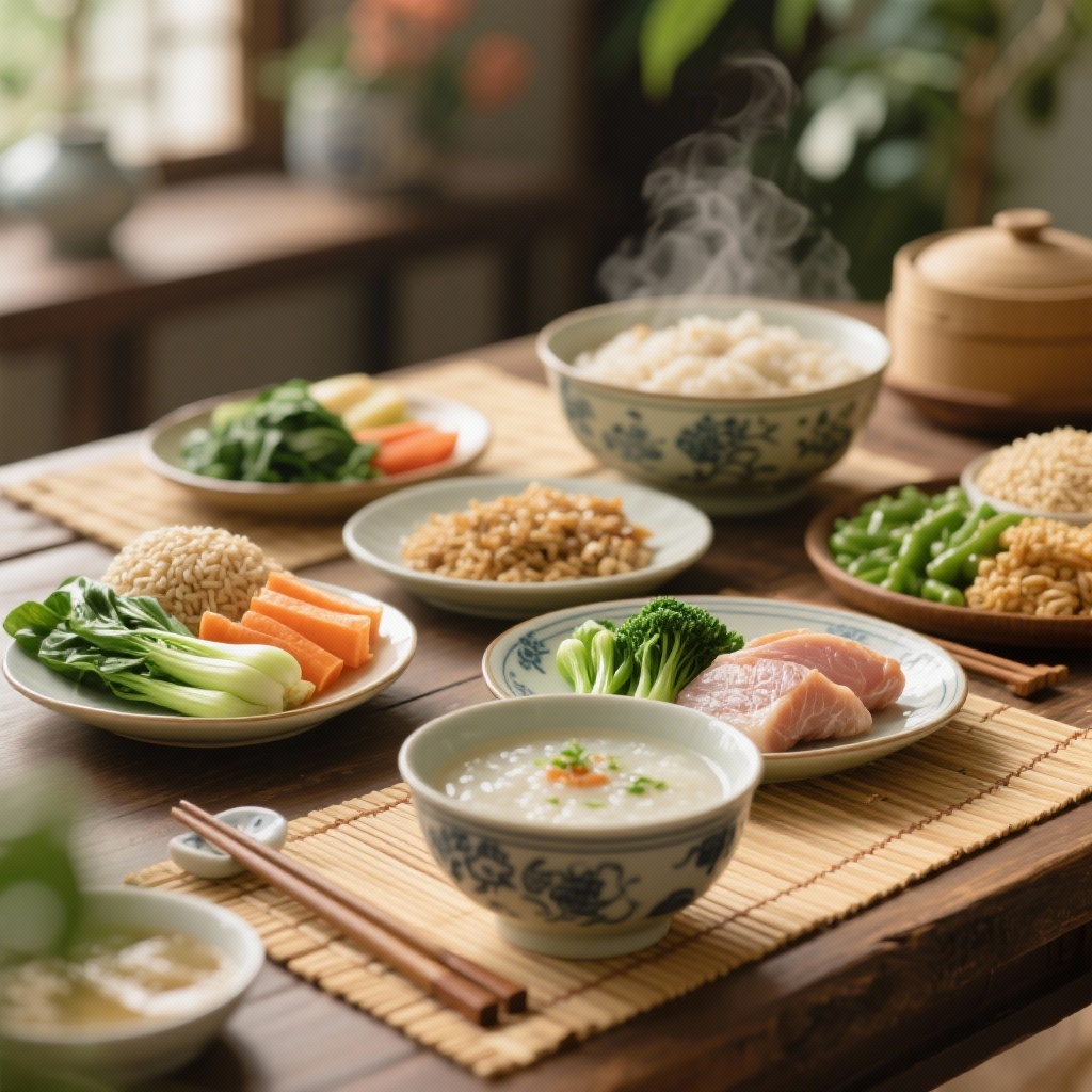 Qi Nourishing Diet: energizing foods for daily vitality.