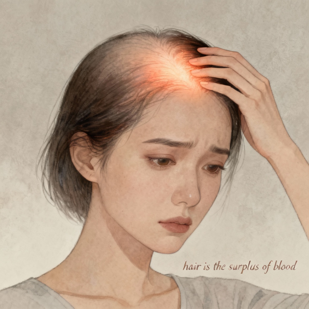 Woman enjoying a balanced lifestyle for healthy hair growth.