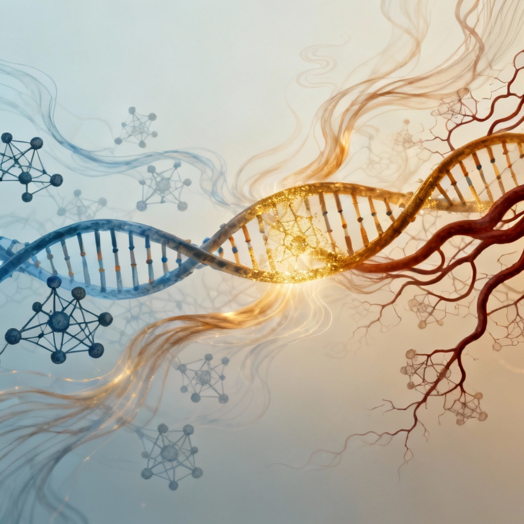 Western Understanding of Qi and Blood merging with ancient symbols