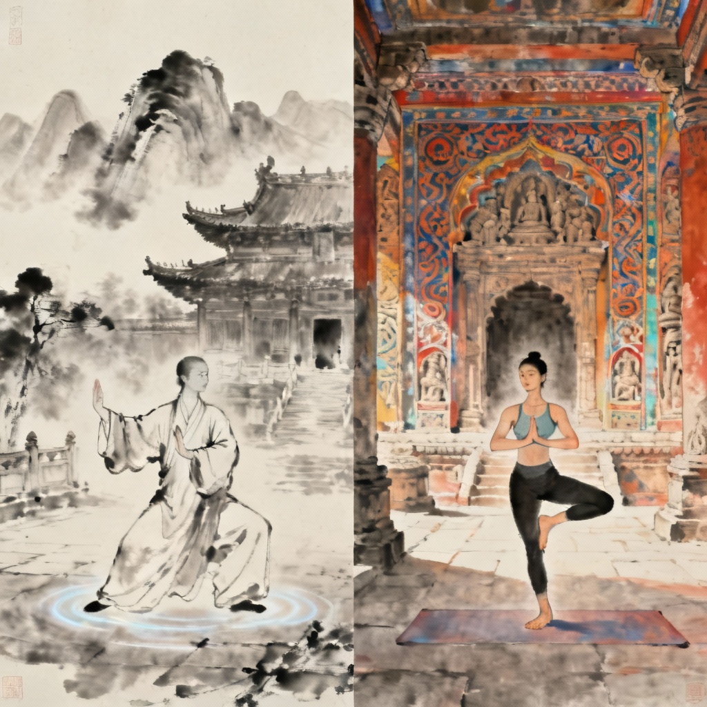 Qigong vs Yoga: Flowing Movement and Static Pose