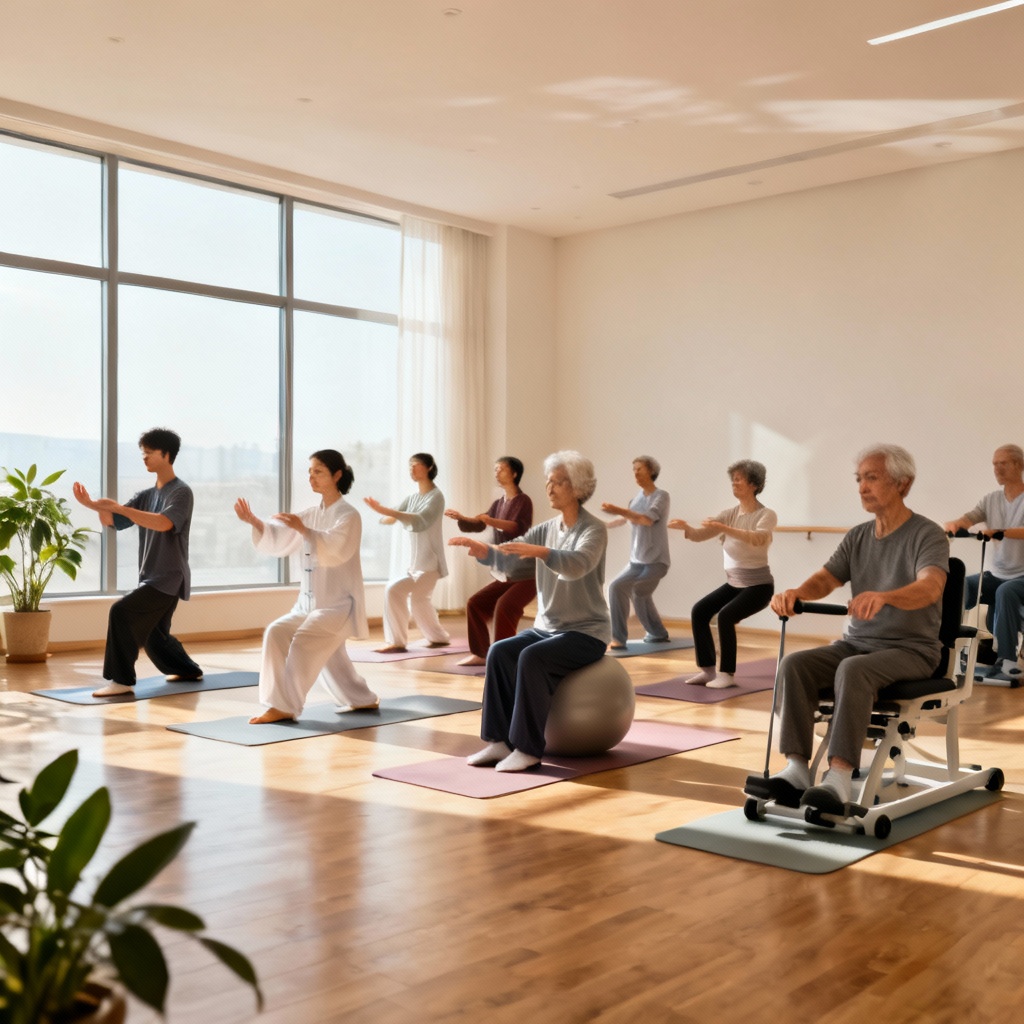 Qigong and Modern Rehabilitation for improved balance and flexibility