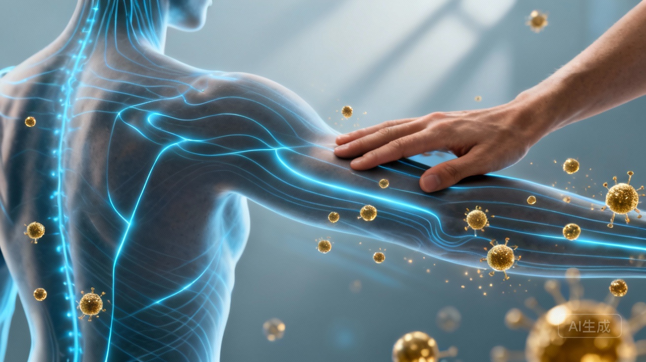 Certified Tuina therapist performing immune-boosting massage.