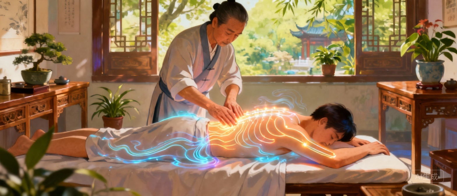 Tuina for Lymphatic Drainage massage promoting healthy circulation.