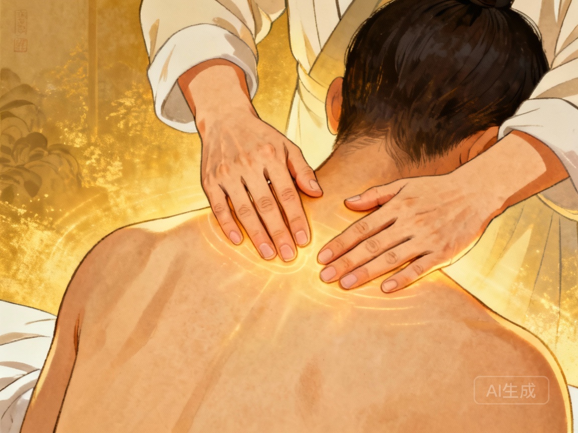 Tuina massage, promoting balance and vitality for long life.