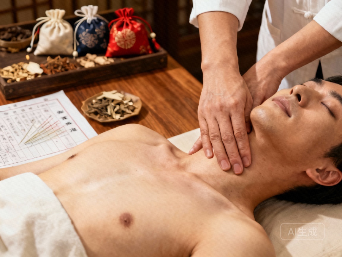 Tuina for Hypertension massage improving blood flow