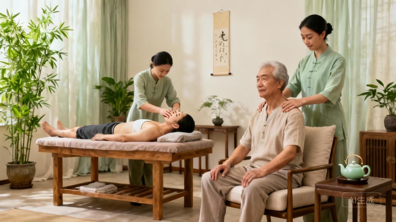 Tuina for Beauty facial massage for glowing skin rejuvenation