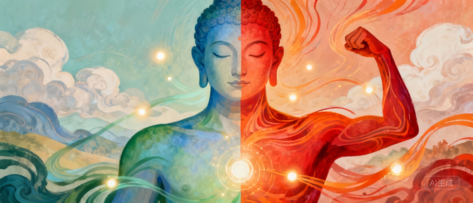 Yin Yang balance harmony in human body