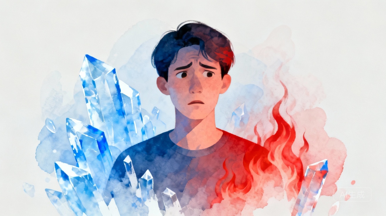 Yin Yang imbalance and holistic wellness, person meditating for balance.